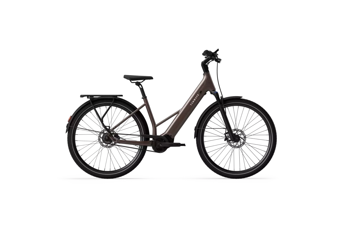 Vélo électrique Tenways Ago Air courroie Arnaud Bike